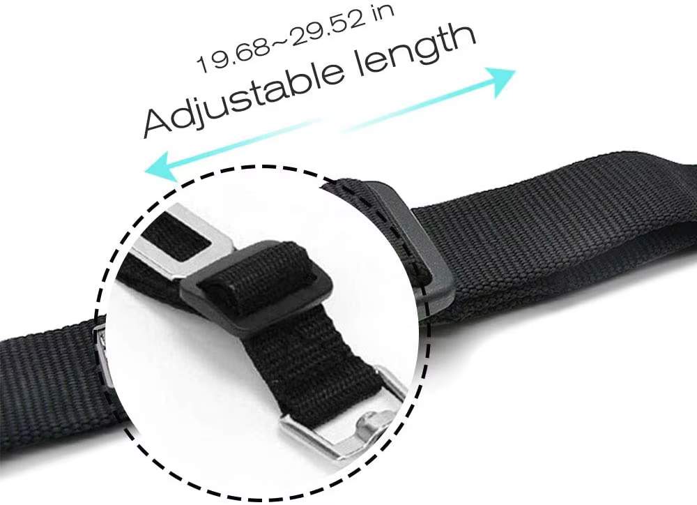 Adjustable Dog Car Seat Belt with Clip, image 3