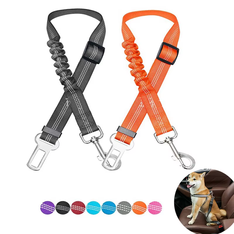 Adjustable Elastic Dog Car Seat Belt