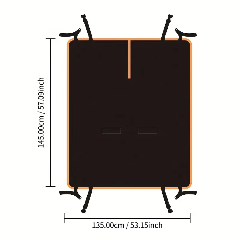 Waterproof Back Seat Dog Hammock, image 6